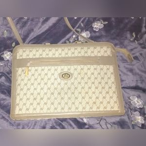 Women's Work/Career Grayish Briefcase Long Shoulder Strap